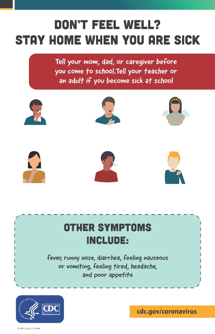 stay home when you are sick